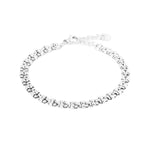 Classic square bracelet silver