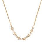 Classy pearl necklace gold