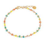 Club tropicana anklet gold
