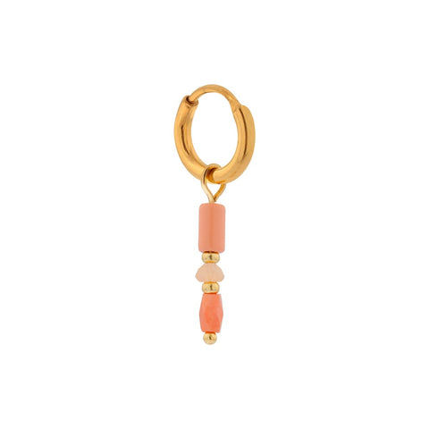 Single Crabby hoop gold