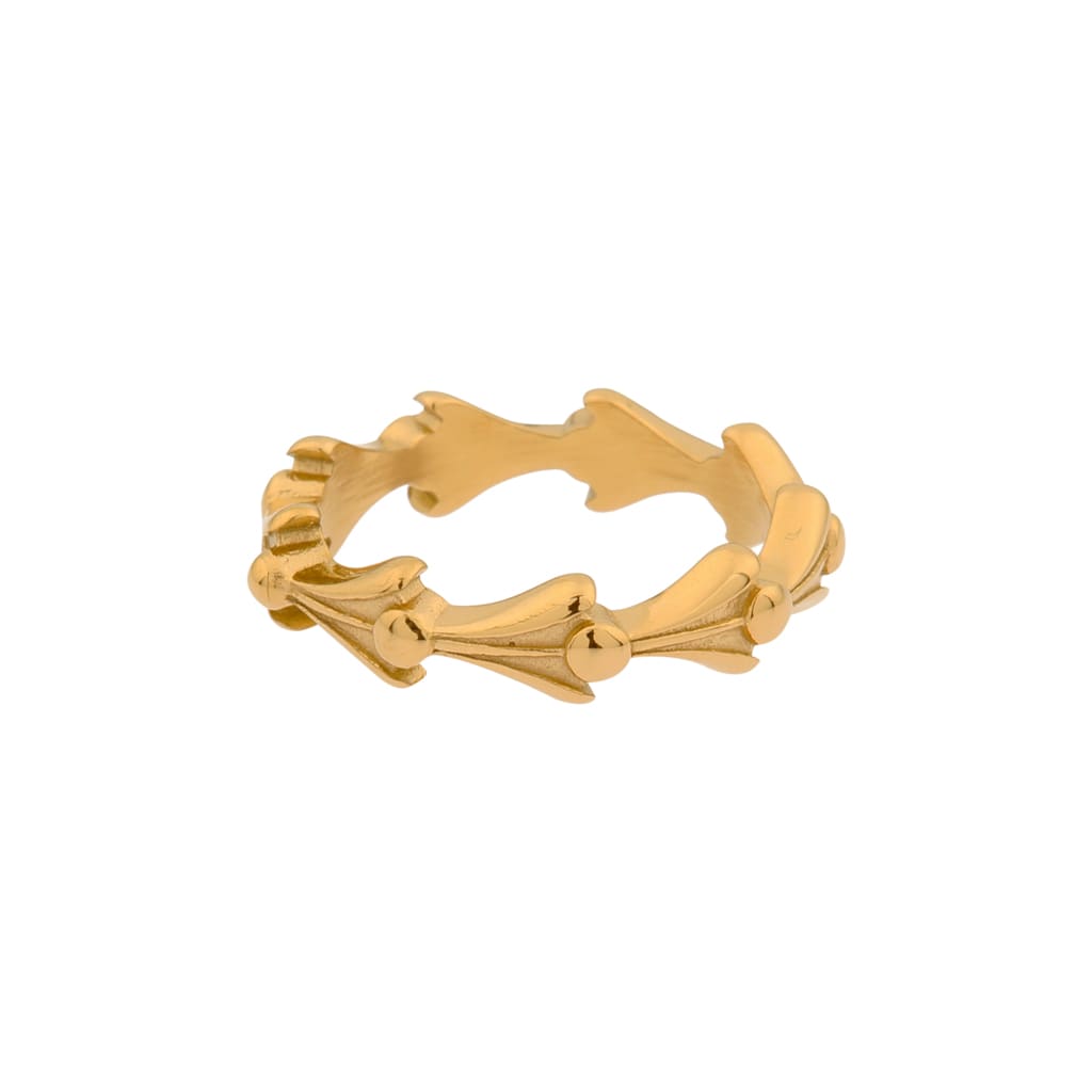 Crown ring gold