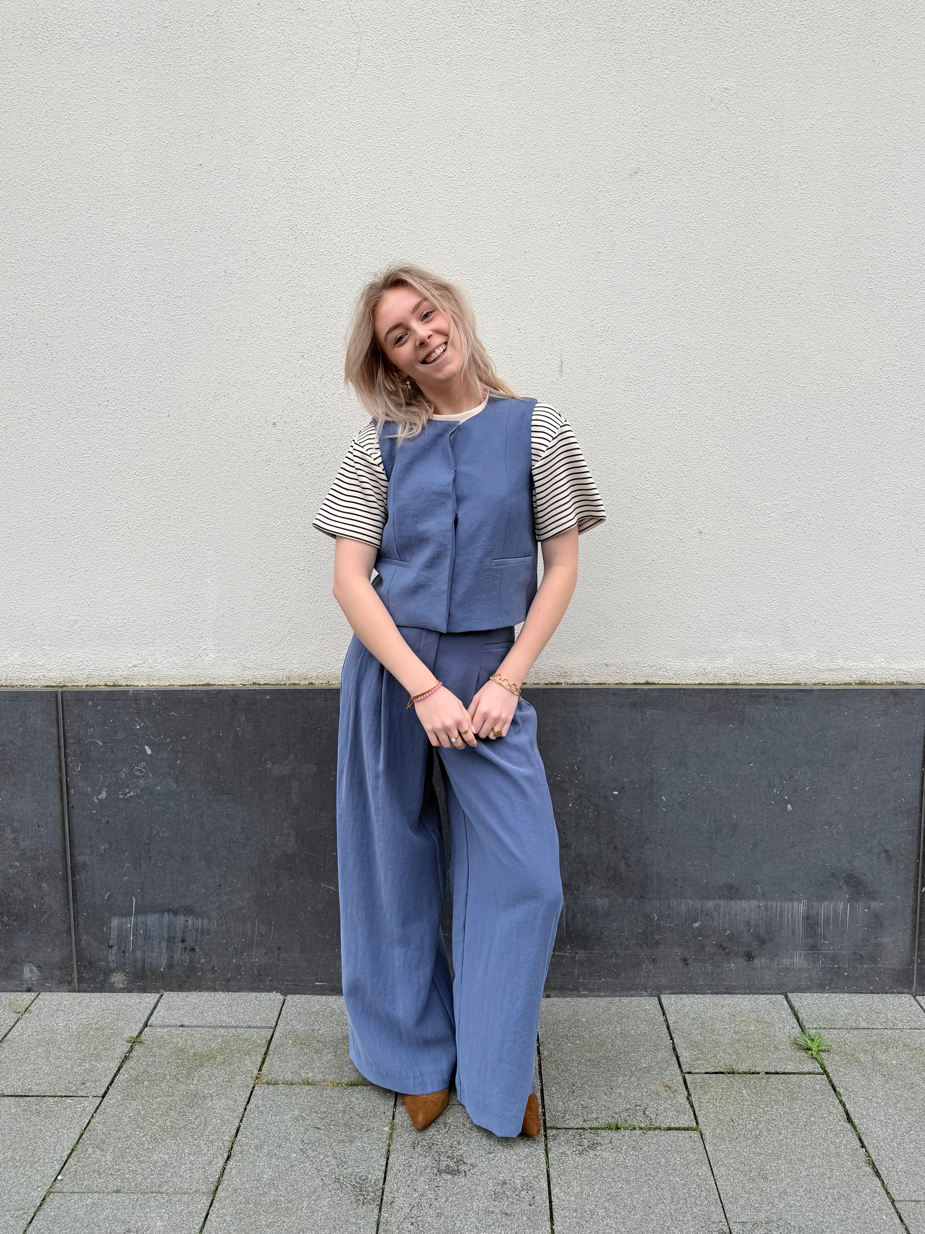 MschFrode HW Pants - vintage indigo