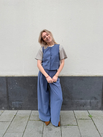 MschFrode HW Pants - vintage indigo