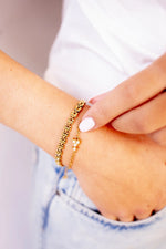 Classic square bracelet gold