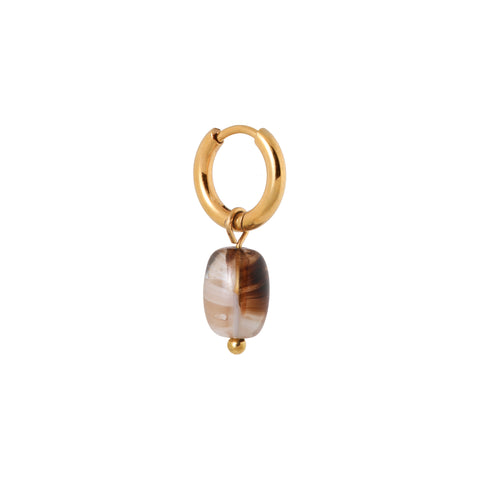 Dark cookie hoop gold