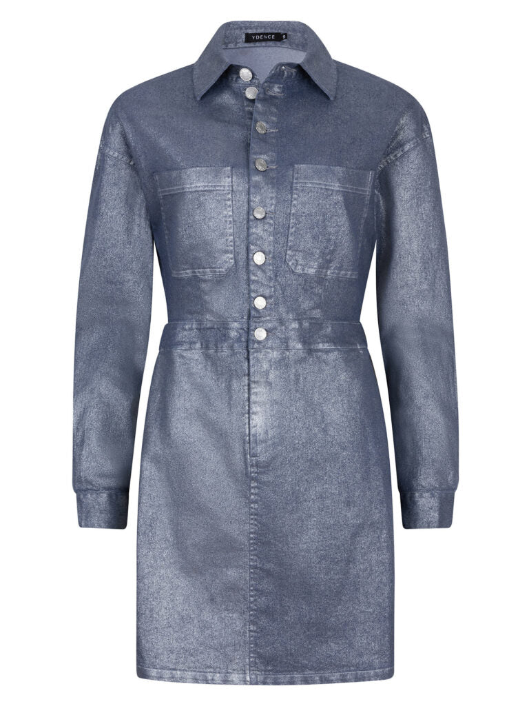 PRE-ORDER Dress Emma - denim blue