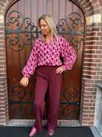 Pants Solange - Burgundy