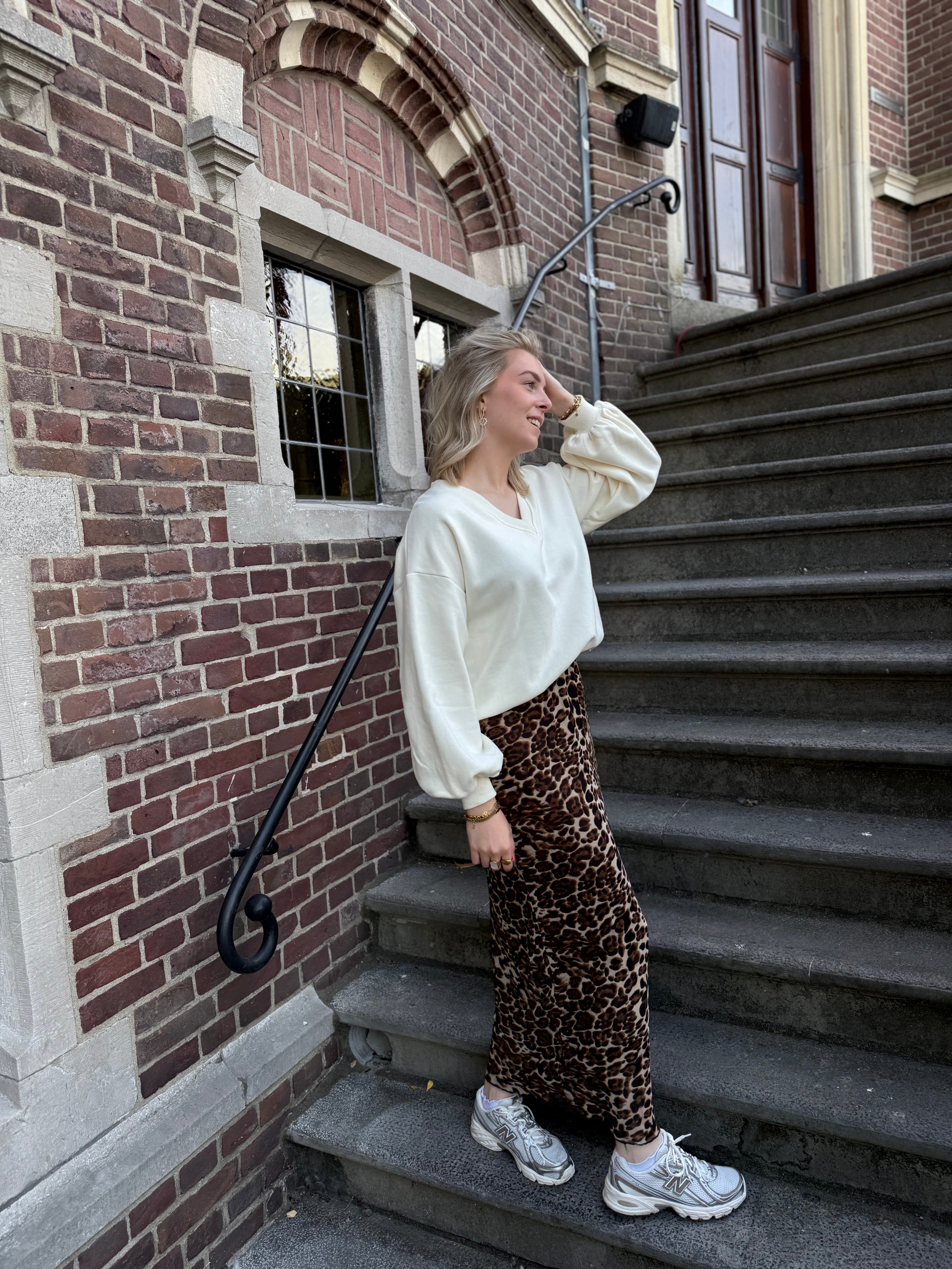 Skirt Safia - Leopard