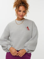 Sweater Just chillin - Grey melange