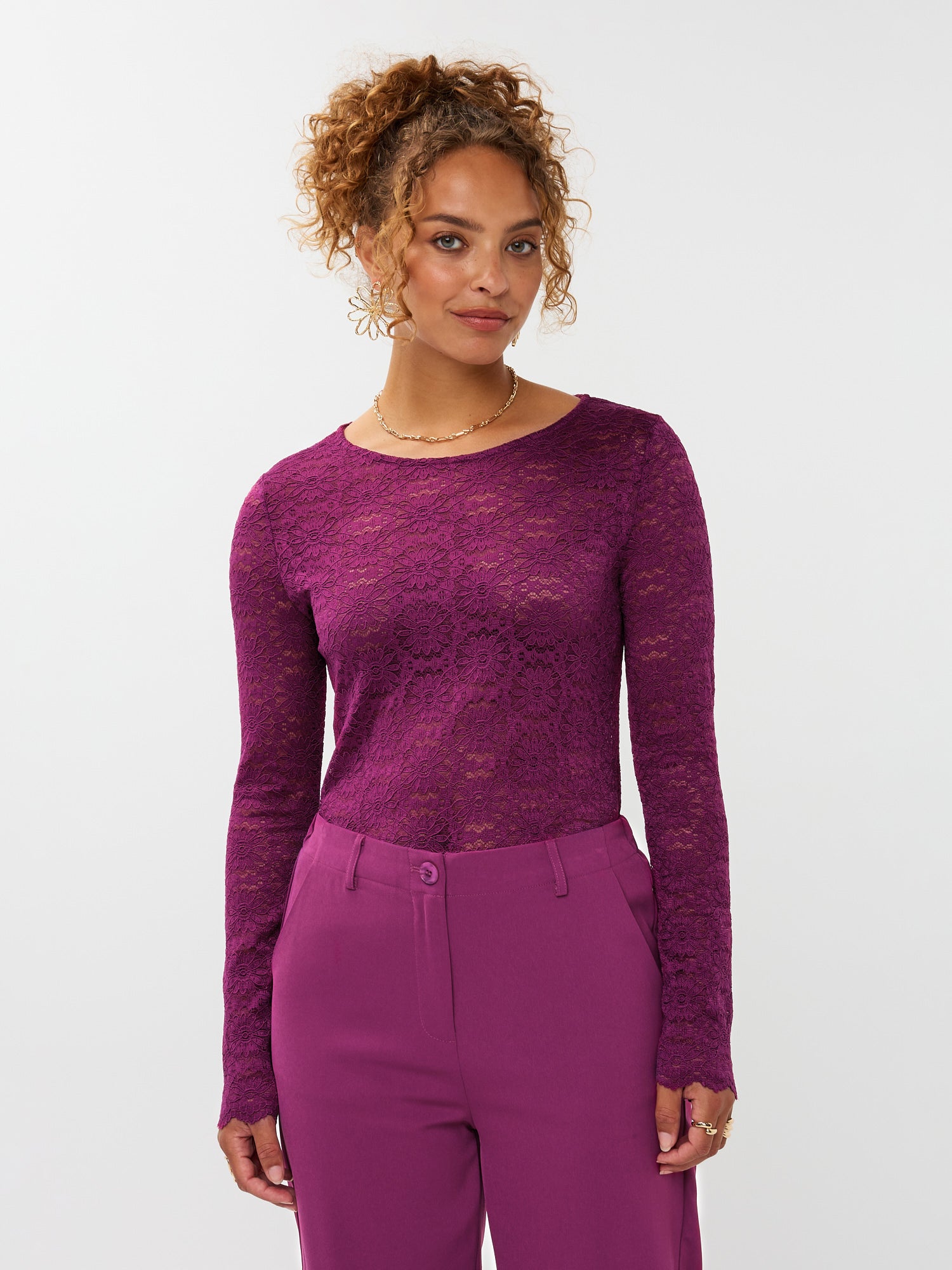 Top Loiza - Fuchsia purple