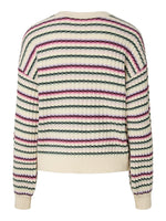 Yasboogie knit - Birch stripes
