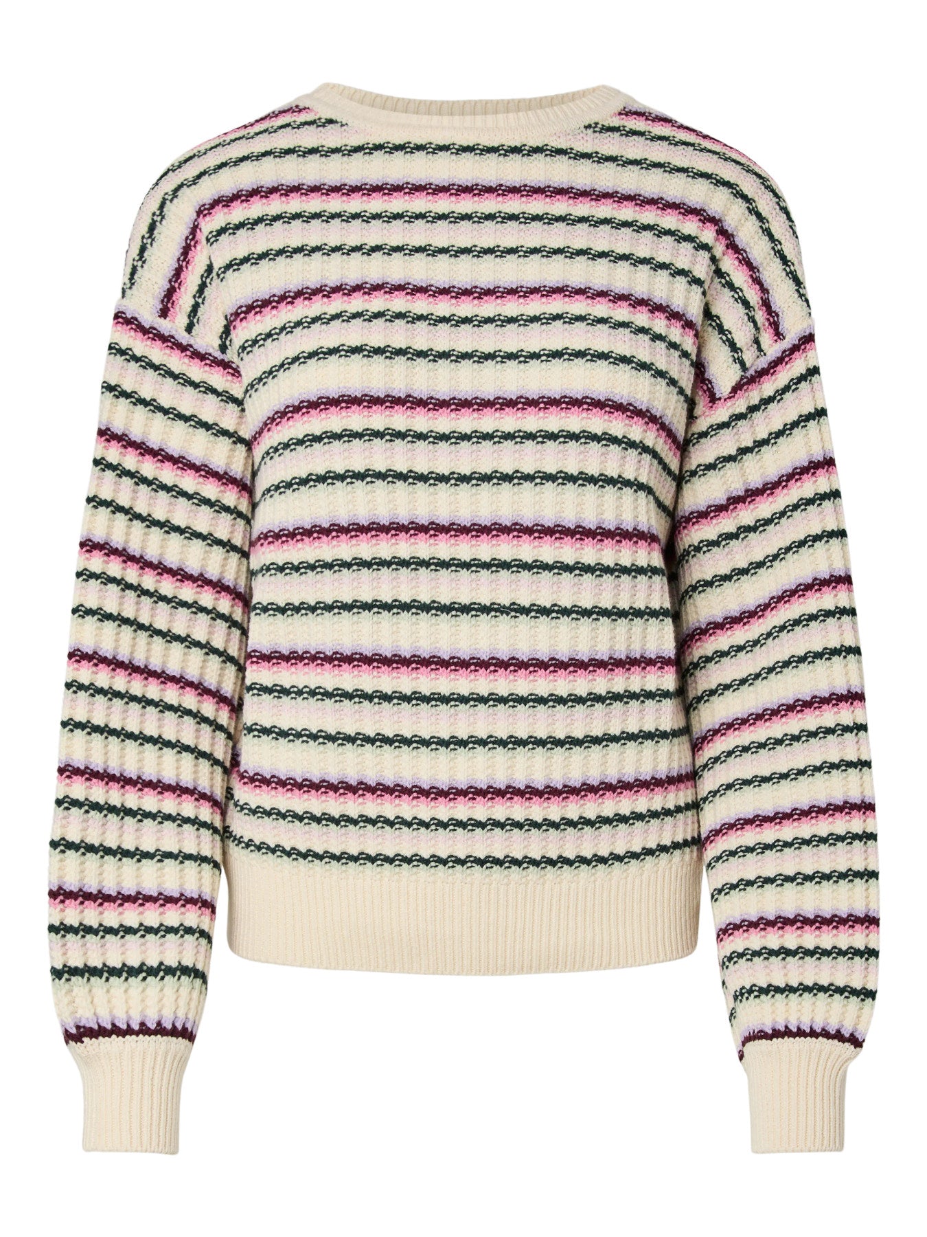 Yasboogie knit - Birch stripes