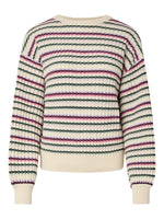 Yasboogie knit - Birch stripes