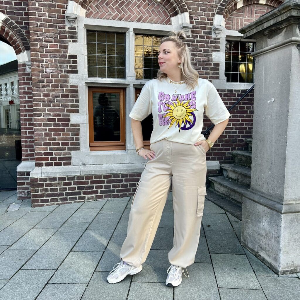 YASBAMBOO HMW PANT S. - Irish cream