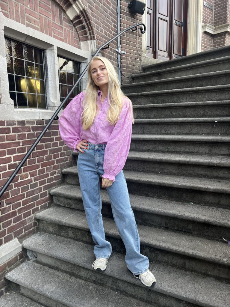 Blouse Birdie - lilac