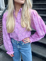 Blouse Birdie - lilac