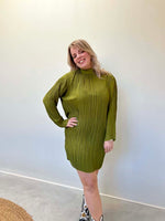 Mschbevin dress - avocado