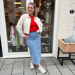 MSCHCantell Zeina Denim Jacket - Vanilla ice