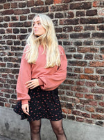 Mschjanelle lima Q sweat - light mahogany
