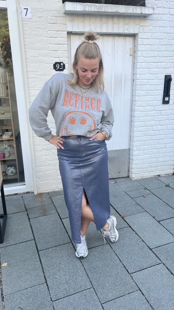Skirt Ruby - denim blue