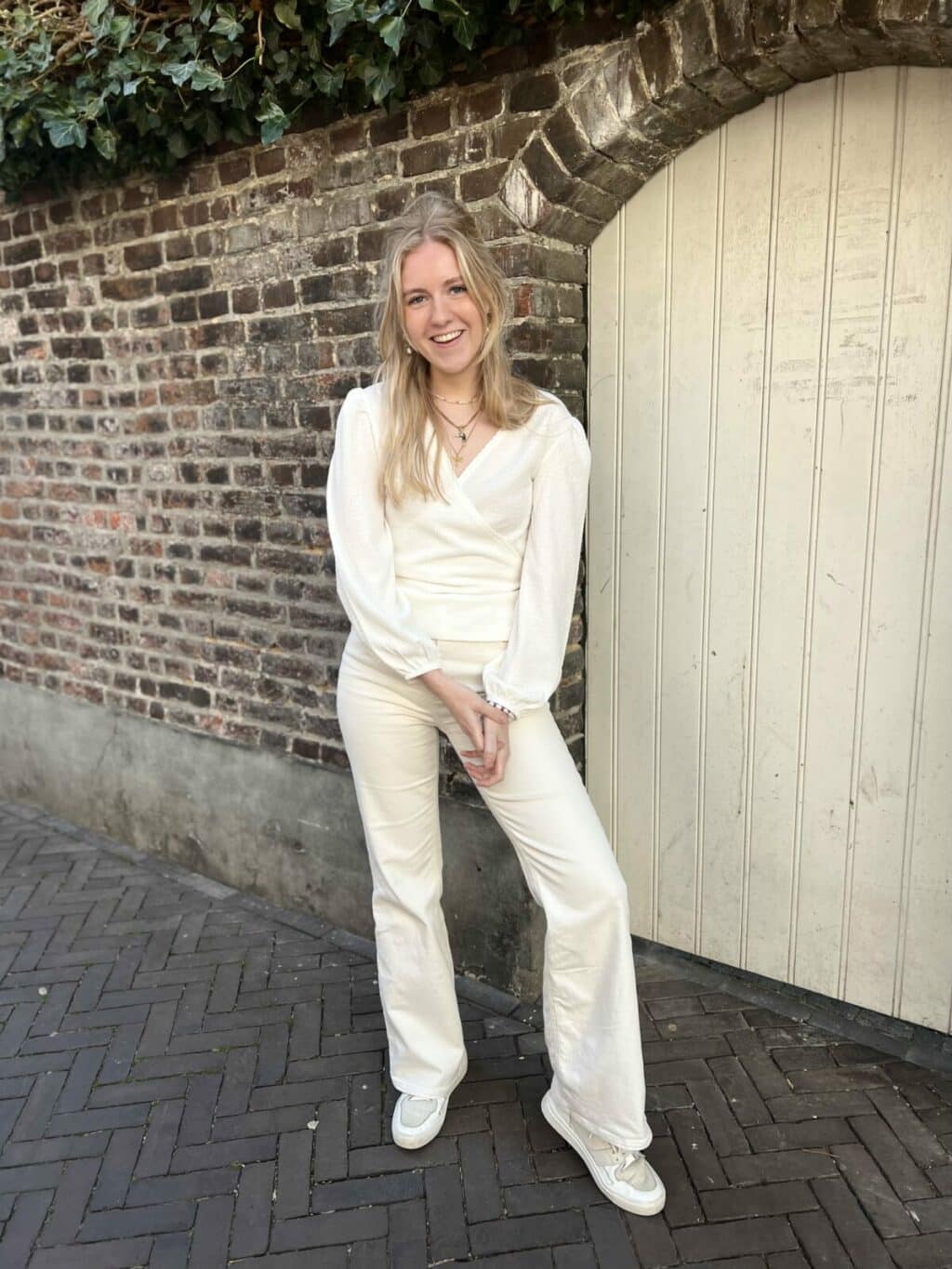 Top naomi - white