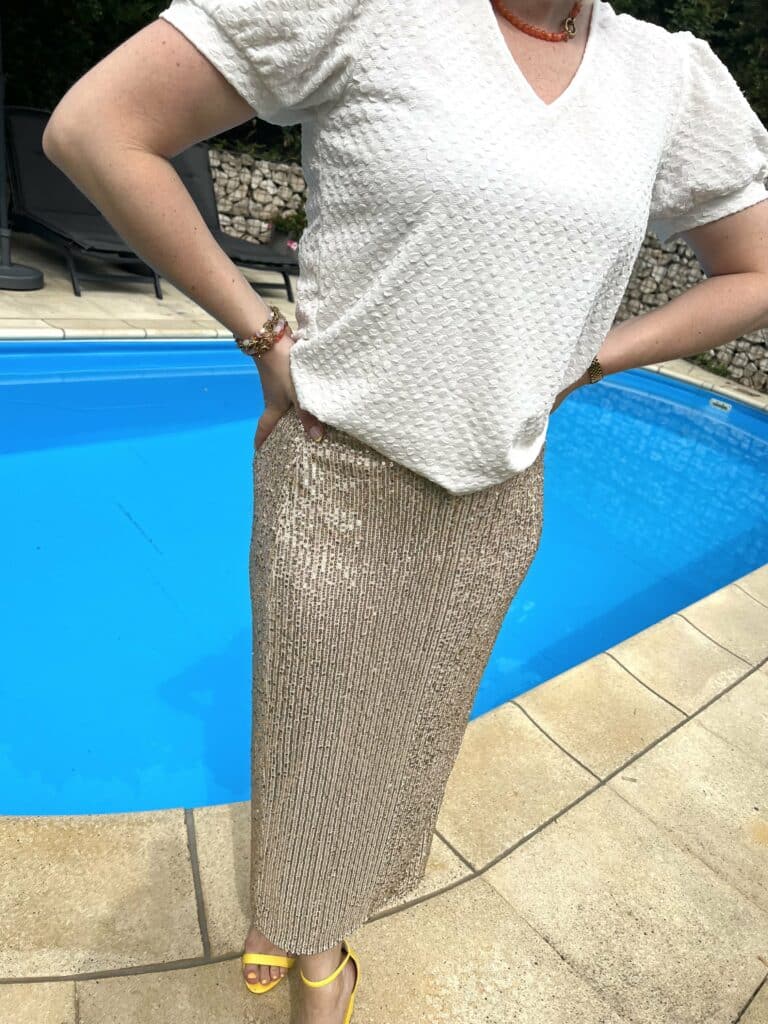 Skirt Hannah – Gold