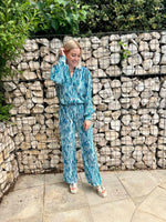 Yaszella ls long shirt s - Deep lake