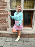 Ruffle skirt Nolee - soft pink