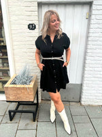 MSCHKarima Ginia SS Shirt Dress - black