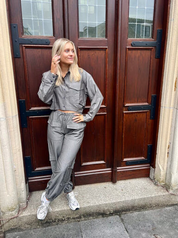 Pants Vikki - light grey