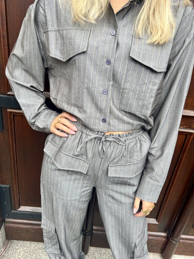 Pants Vikki - light grey