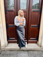 Oversized sweater Jayne - grey melange