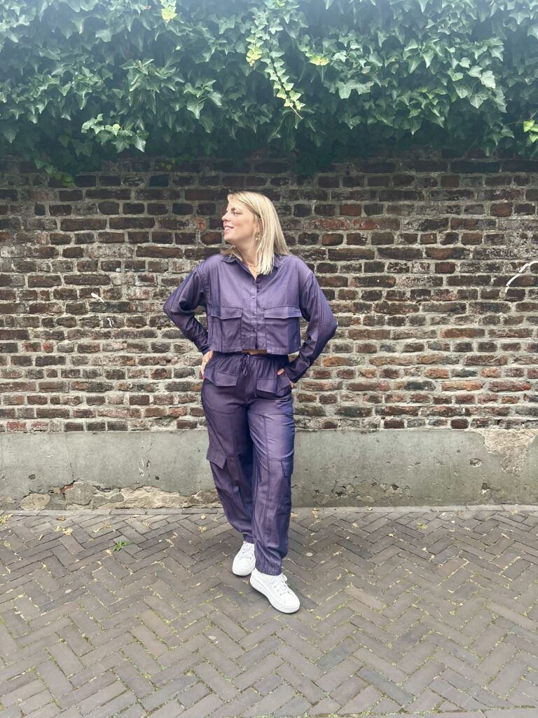 Pants Vikki - purple