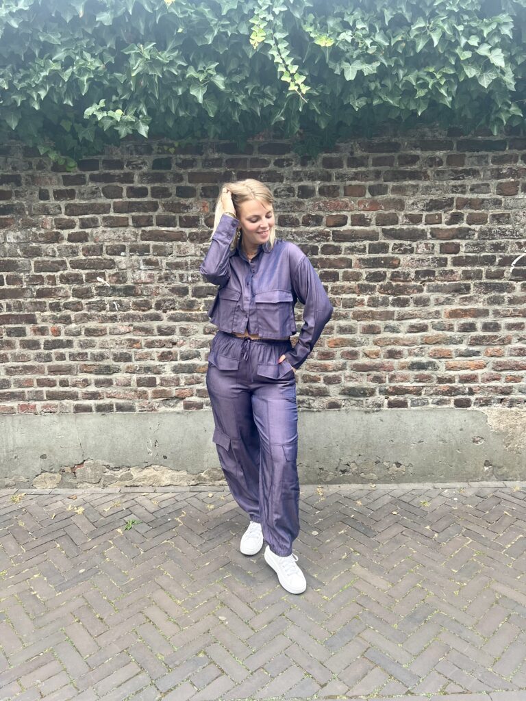 Blouse Tina - purple