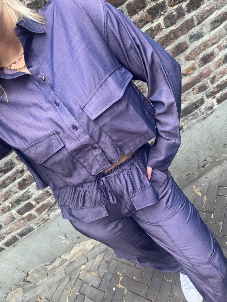 Blouse Tina - purple
