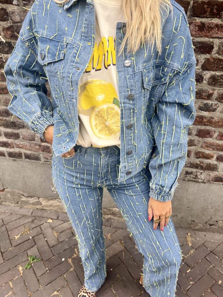Denim jacket bloom - blue denim