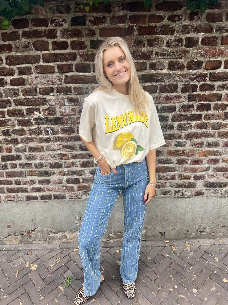 Denim pants Hannah - blue denim