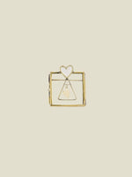 Pyar heart mini frame - light pink