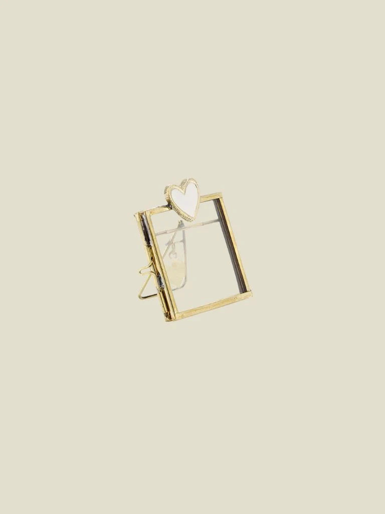 Pyar heart mini frame - light pink