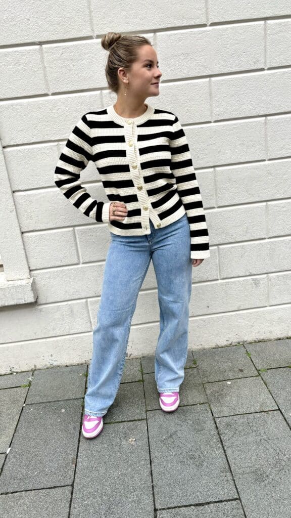 Yassirika ls knit cardigan - birch