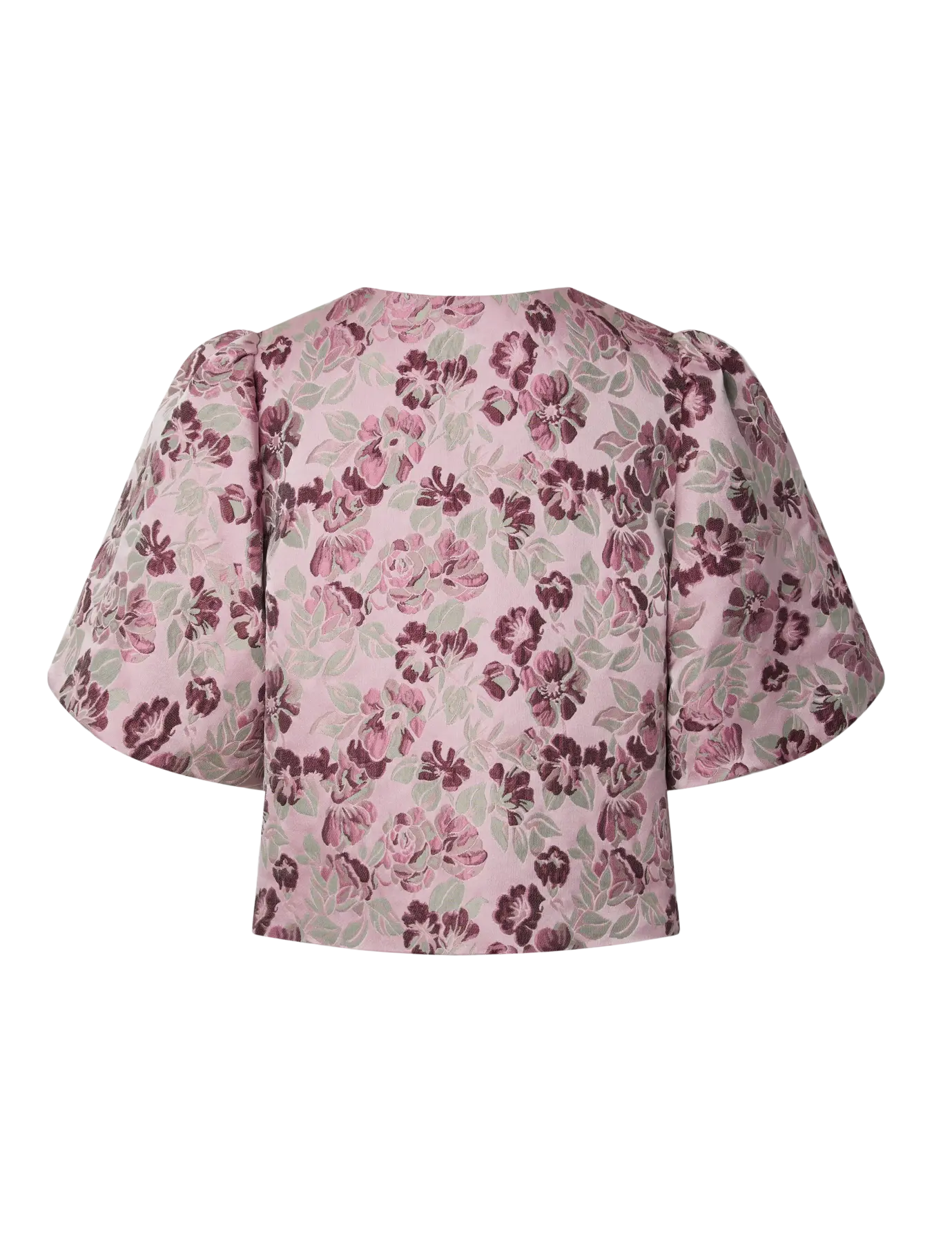 Yastania 2/4 top - pink lady/AOP tamia print