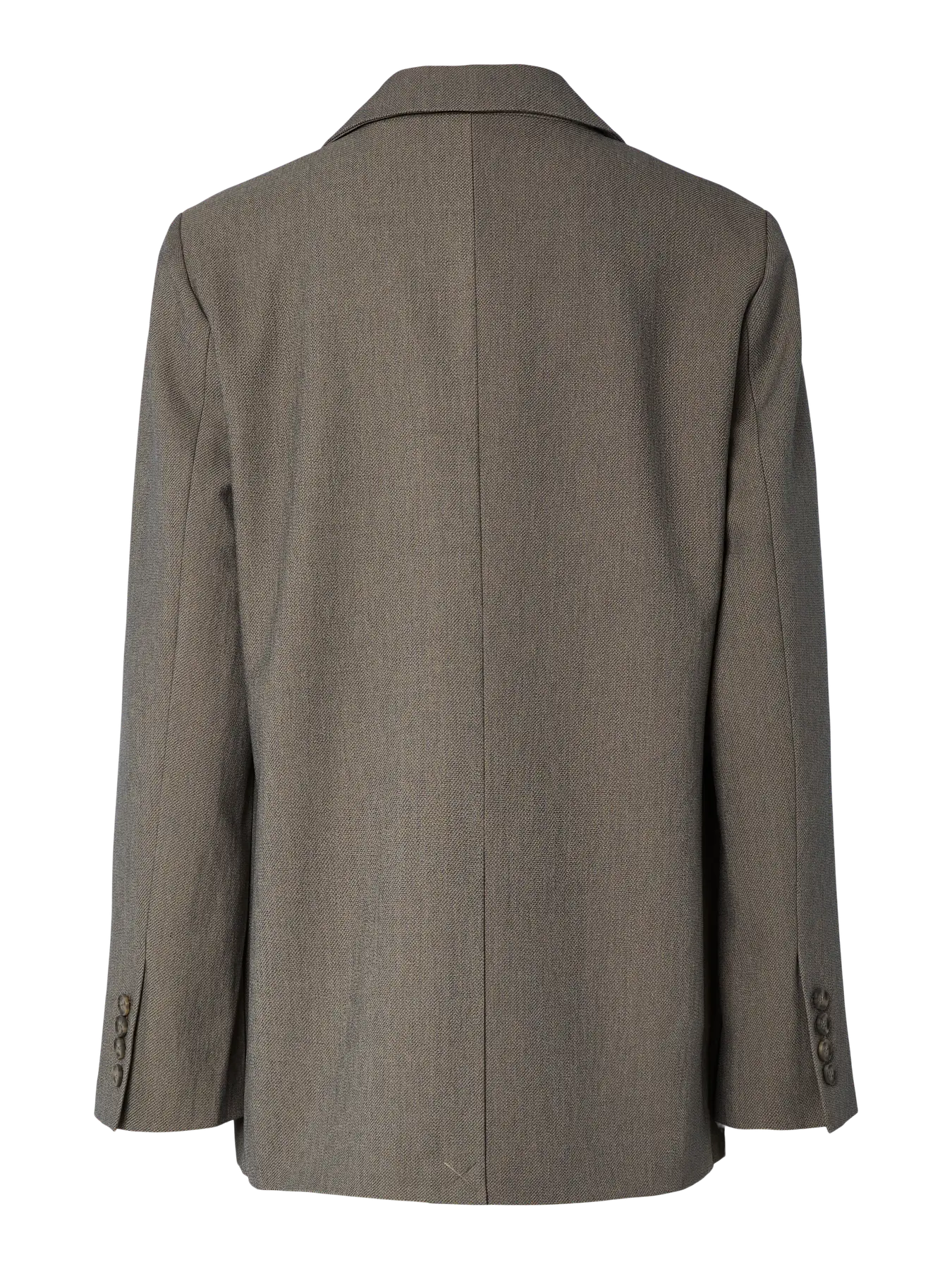 Yasreemaj ls blazer - grey melange