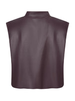 Gilet Inez - Aubergine