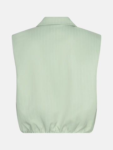 Gilet Jeanie - Sage green