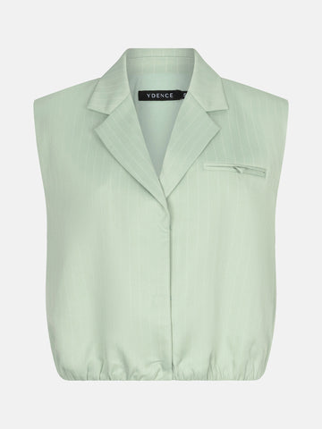 Gilet Jeanie - Sage green