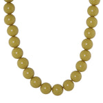 Golden olive necklace gold