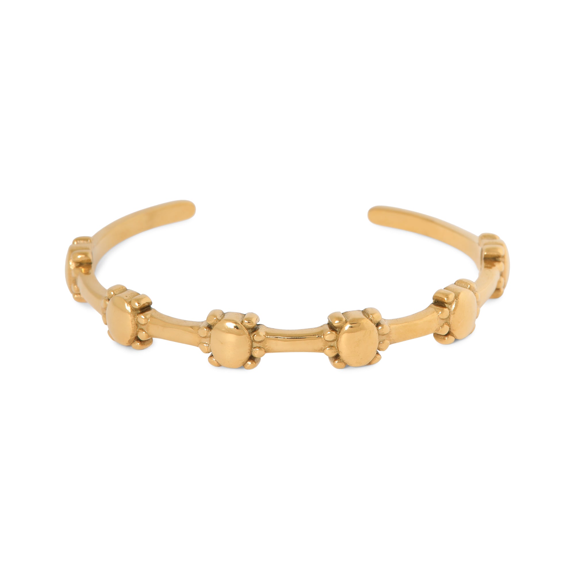 Golden romance bangle gold