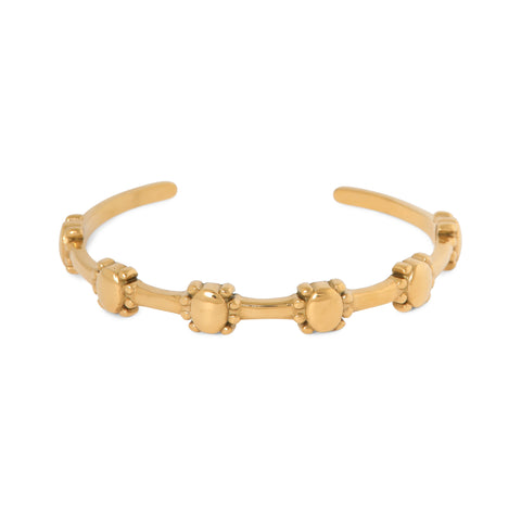 Golden romance bangle gold