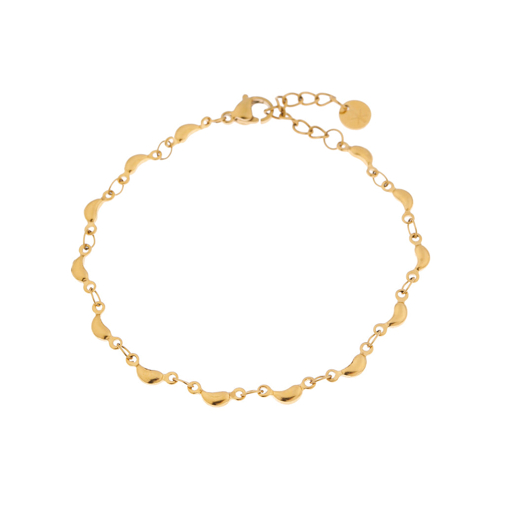 Half Moon Bracelet Gold