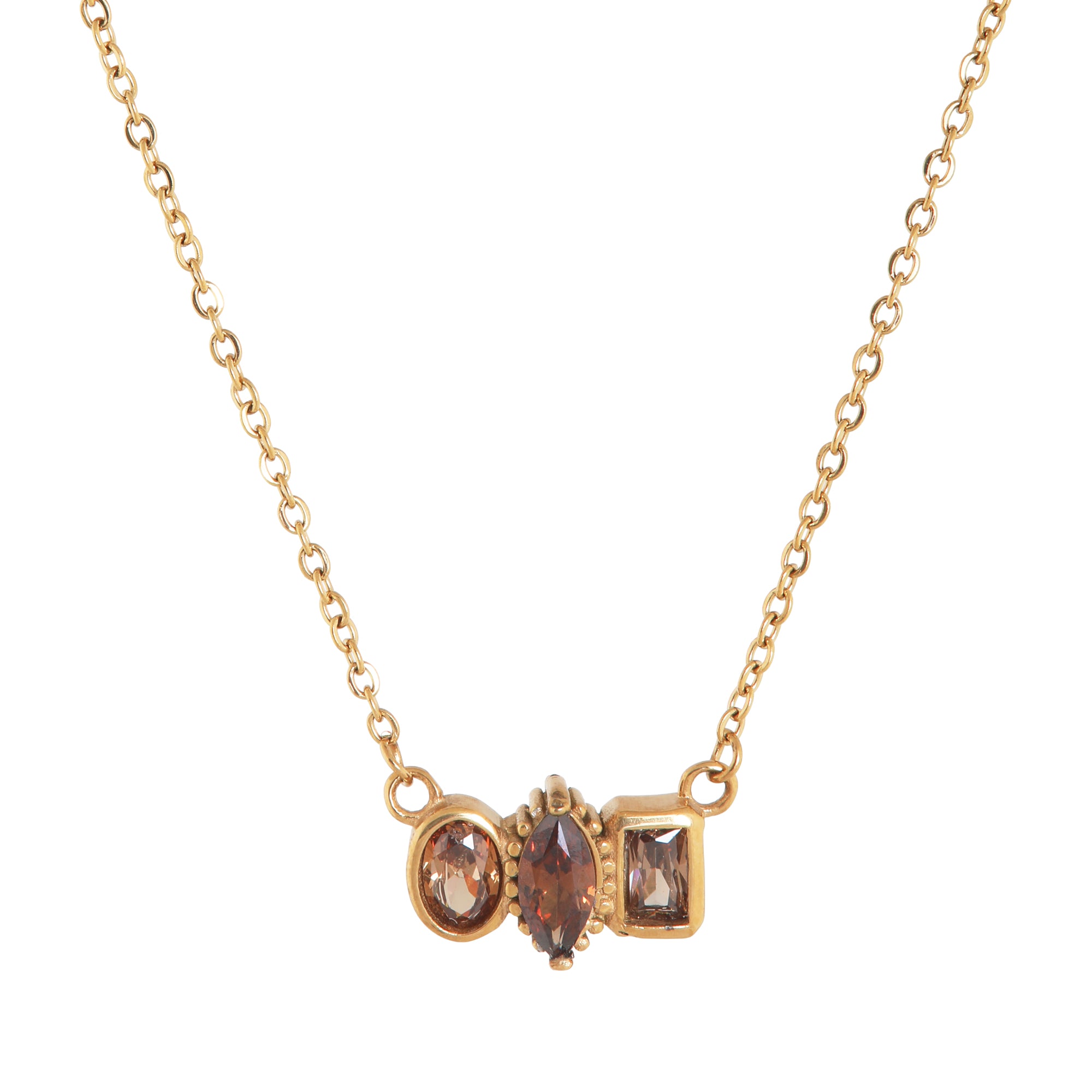 Heritage necklace gold